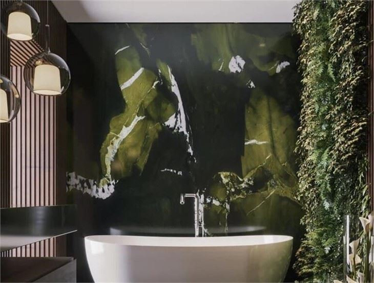 Brazil Verde Avocatus Quartzite Slabs Wall Tiles