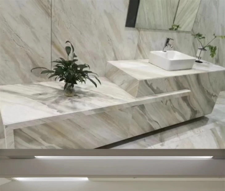 Earl White Marble Slab