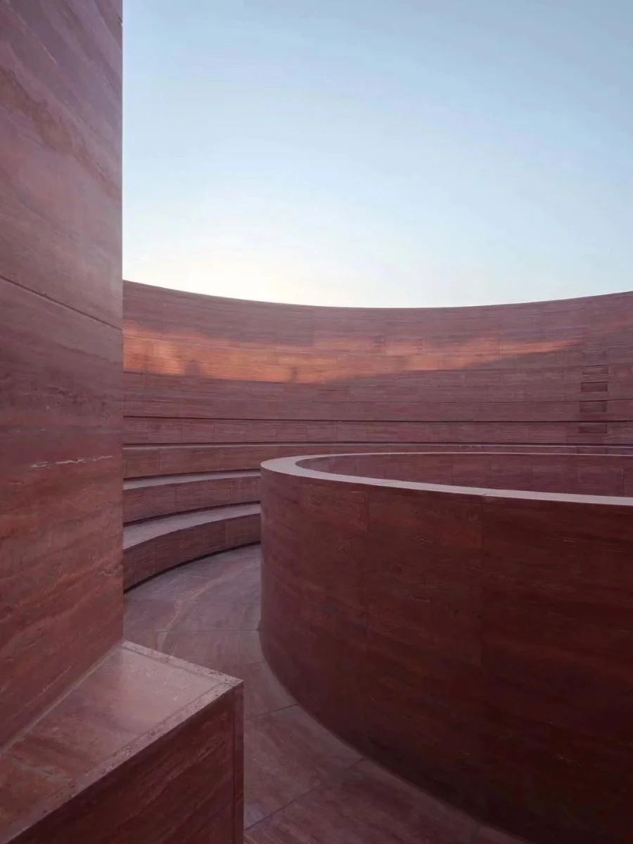 Red Travertine Marble Slab 3 Red Travertine Marble Slab 3
