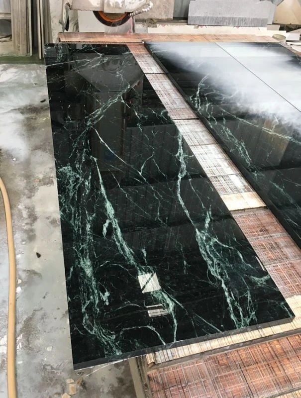 Snow Green Marble Slab